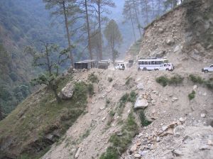 hair turn corners in mountains