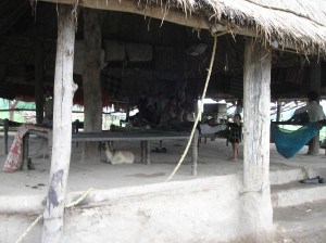 Hut for an interview